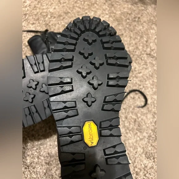 MATTERHORN MEN'S BLACK LEATHER 200 GRAM 1949 BOOTS Insulated 6.5W Made In USA - Picture 10 of 11